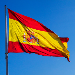 Study in Spain Flag